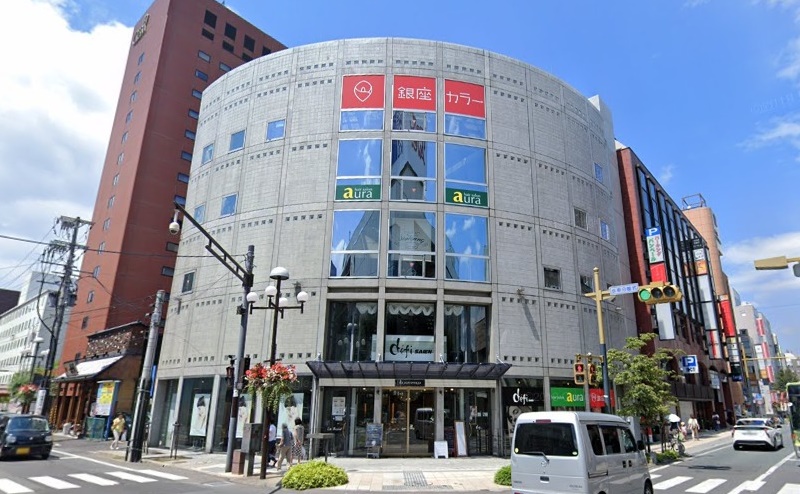 銀座カラー盛岡菜園店の行き方
