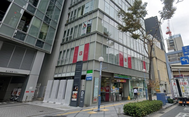 銀座カラー梅田新道店の行き方