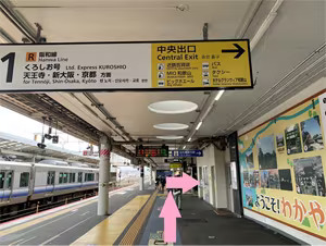 JR和歌山駅中央出口を出ます。